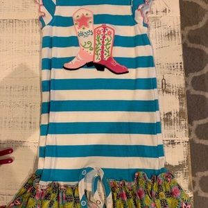 12m RicRac and Ruffles romper